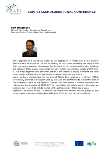 Biosketch Bart Haagmans