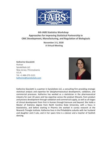 Biosketch Katherine Giacoletti