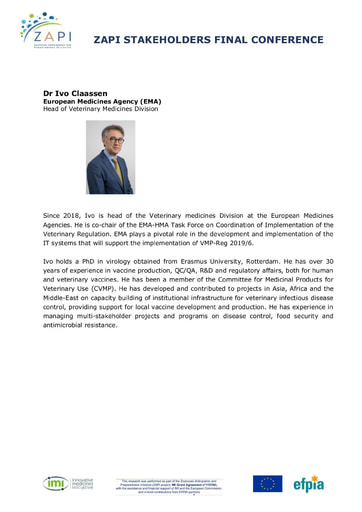 Biosketch Ivo Claassen