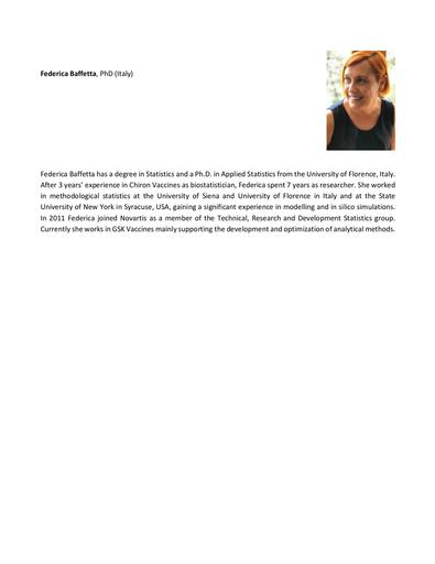 Biosktch   Federica Beffetta