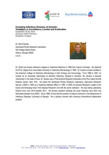 Dr  David Suarez