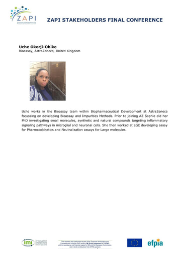 Biosketch Uche Okorji Obike