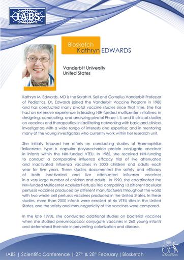IABS KATHRYN EDWARDS BIOSKETCH