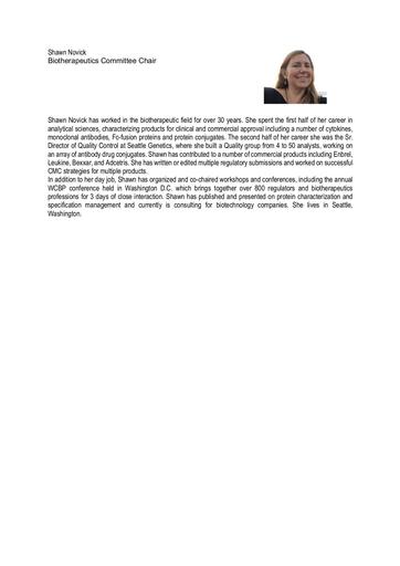 Biosketch   Shawn Novick