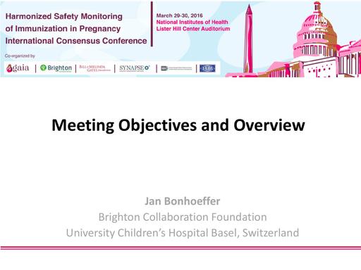 GAIA   Objectives & Overview Dr  Jan Bonhoeffer