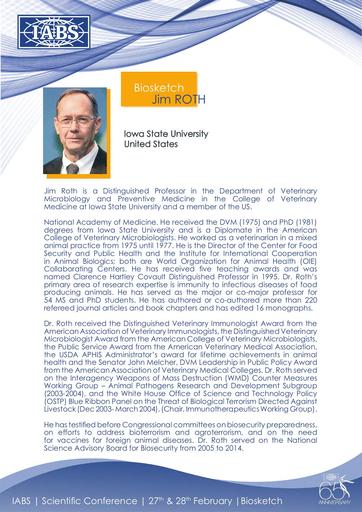 IABS JIM ROTH BIOSKETCH