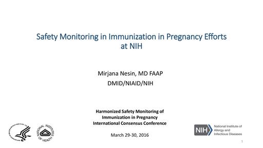 NIH Efforts Dr  Mirjana Nesin