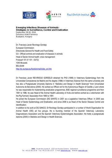 Dr  Francisco Javier Reviriego Gordejo