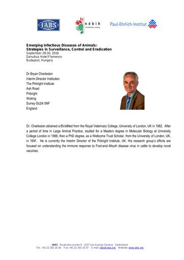 Dr  Bryan Charleston