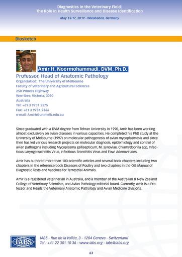 Amir H Noormohammadi,