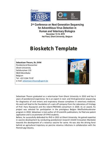 Biosketch   Sebastiaan Theuns      NEW