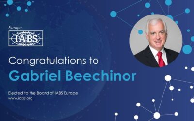 Congratulations to J. Gabriel Beechinor on his election to the Board of IABS Europe